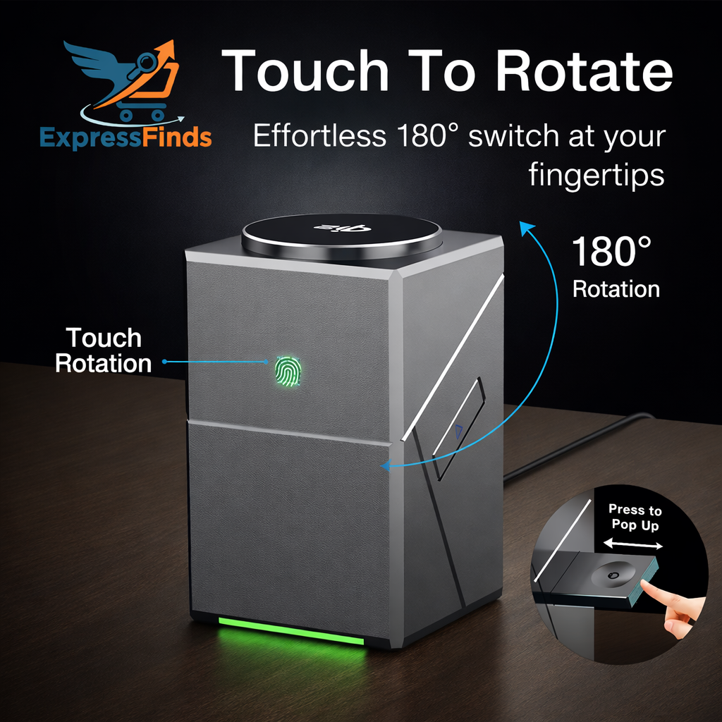 Cubic 3-in-1 Wireless Charging Station | 15W Fast Charging – Express Finds