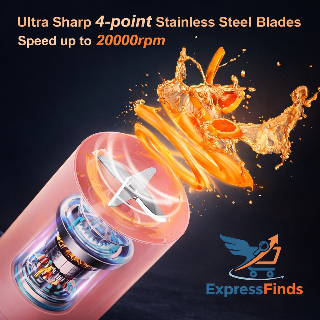 Electric Portable Mini Juicer Bottle