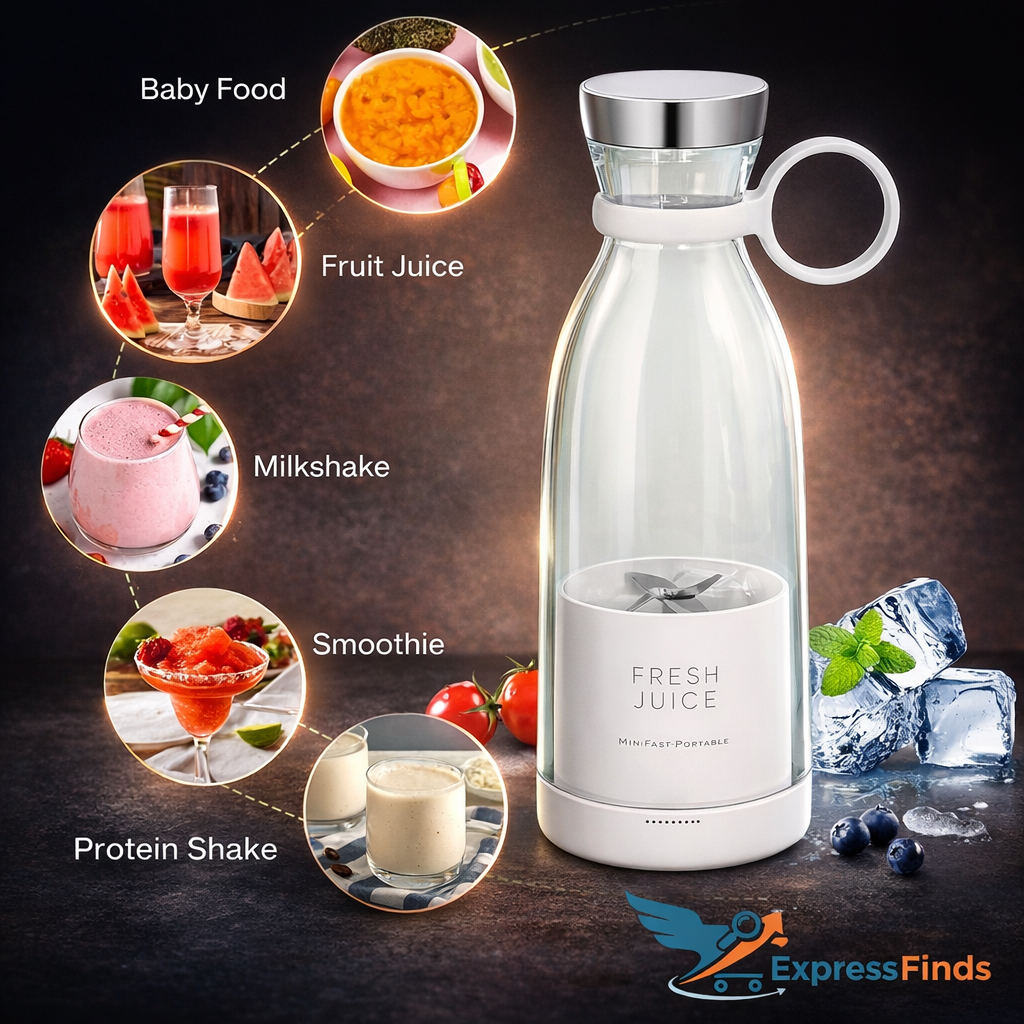 Electric Portable Mini Juicer Bottle