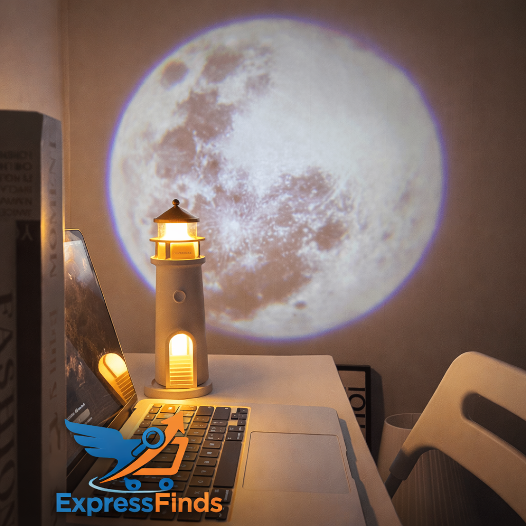 Moon Galaxy Night Lamp (Remote Control)