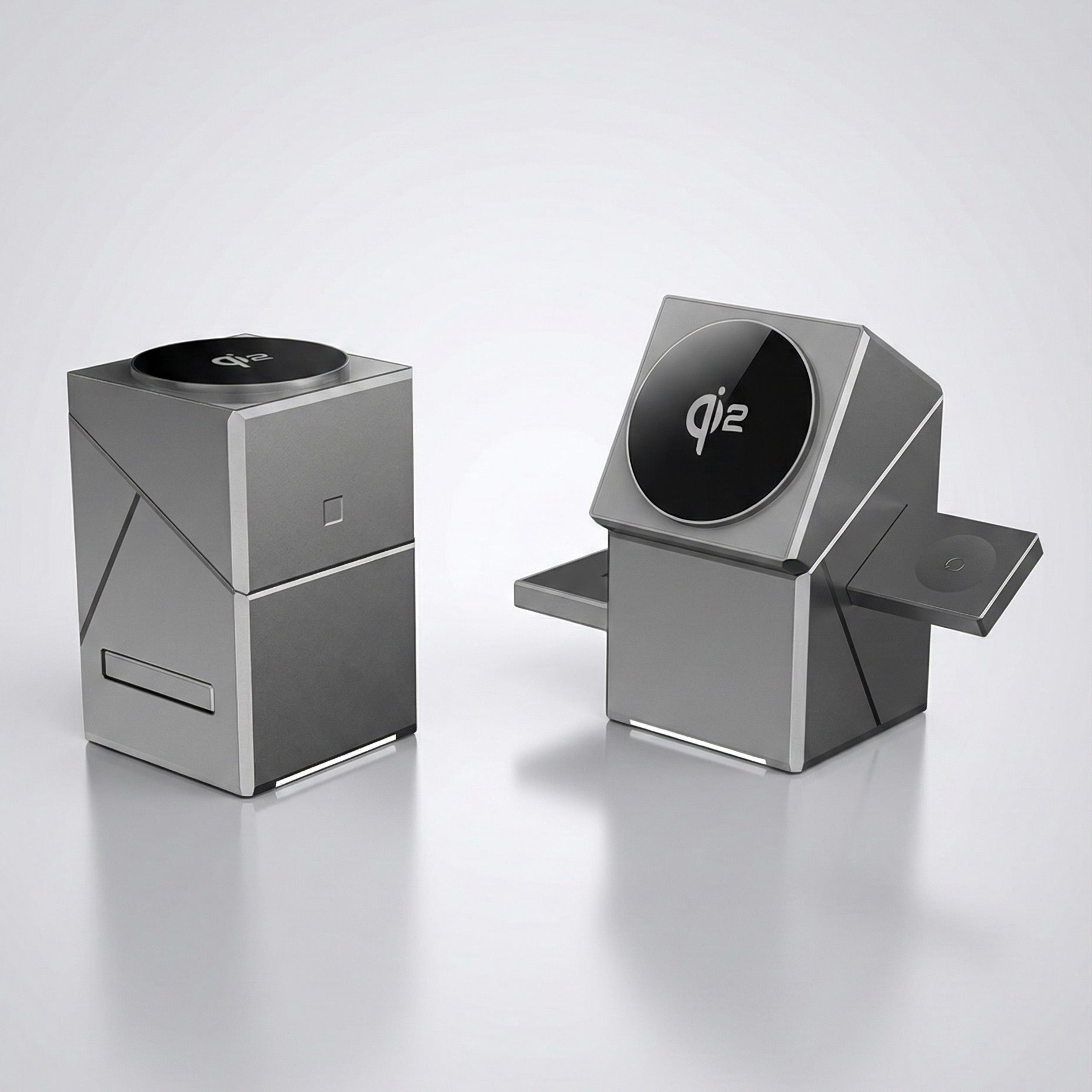 Cubic 3-in-1 Wireless Charging Station | 15W Fast Charging – Express Finds