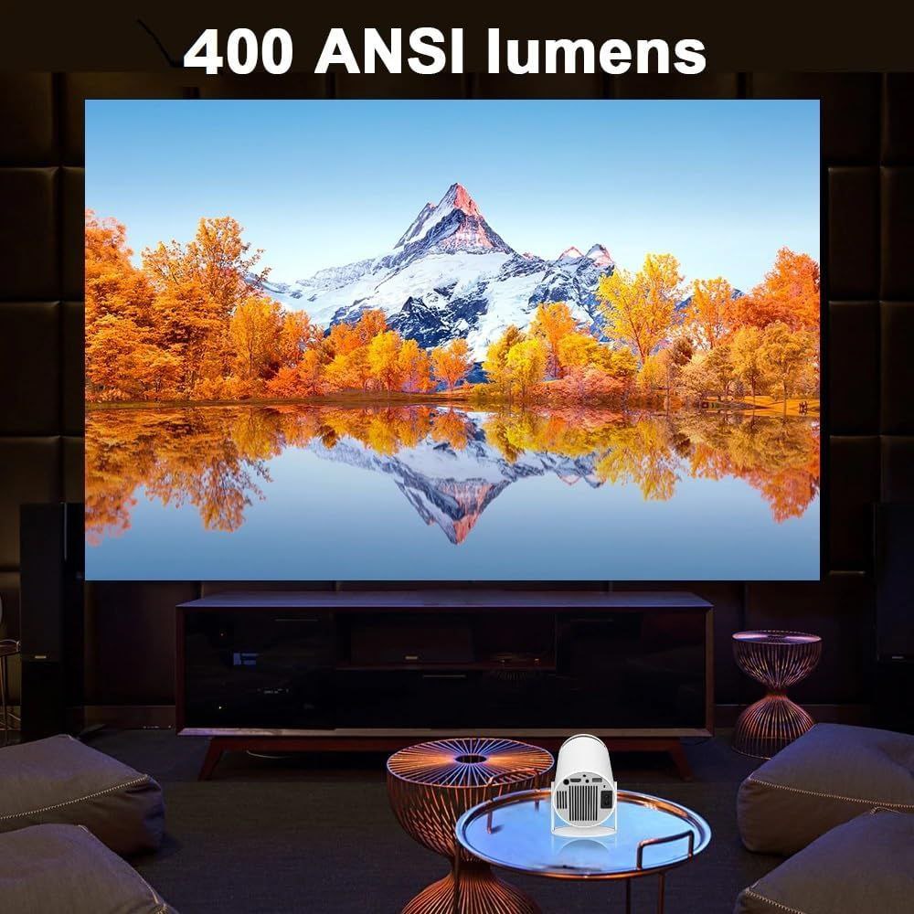 Turn Any Wall Into a 120” Smart Theatre – Android 5G WiFi Projector